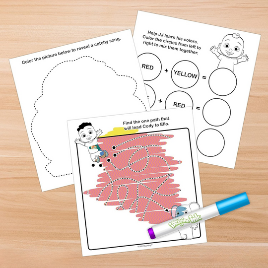 Elm Tree CoComelon Imagine Ink Magic Ink Pictures