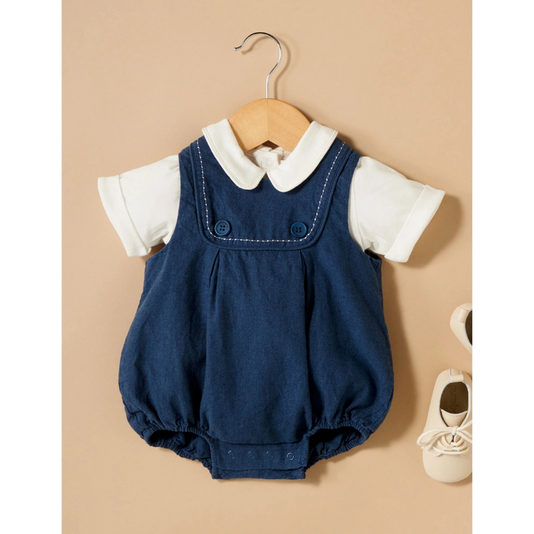 Purebaby Organic Nautical Set - Slate Classic