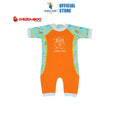 Cheekaaboo Warmiebabes Thermal Swimsuit UPF50+ - Orange Dino