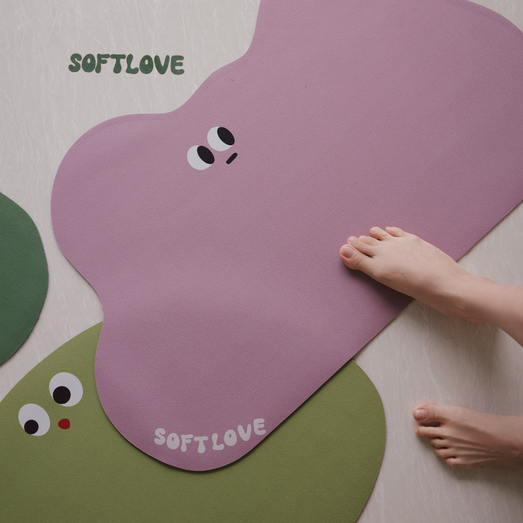 SoftLove Breathable Monster Floor Mat