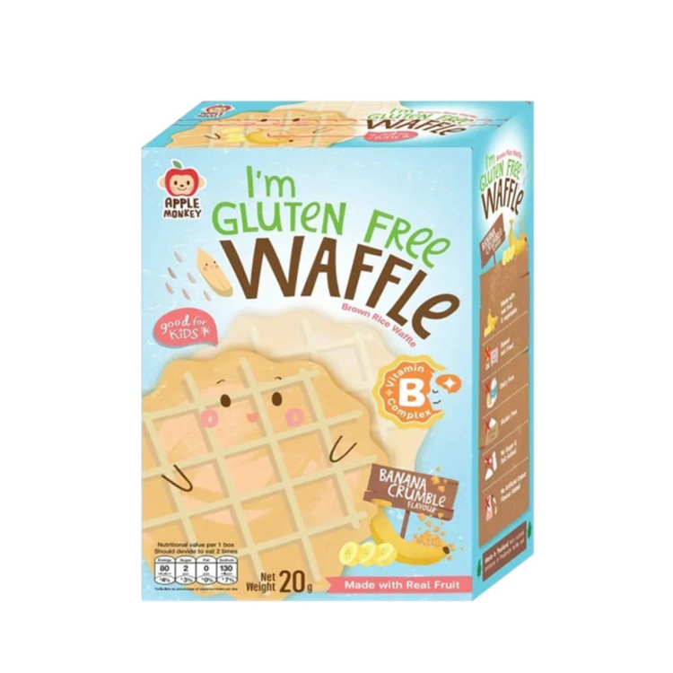 Apple Monkey I’m Gluten Free Waffle (20g)