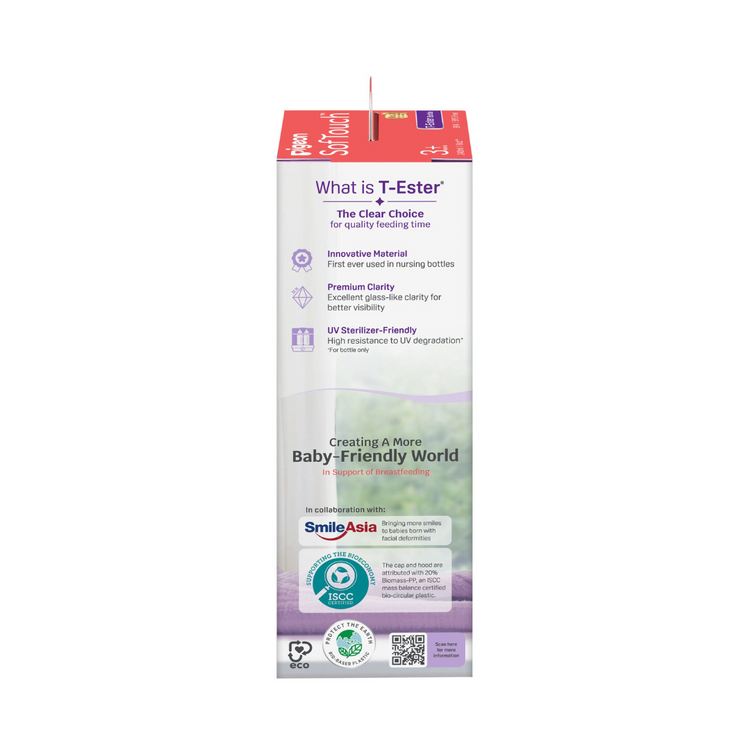 Pigeon SofTouch BPP Nursing Bottle T-Ester 240ml Elephant