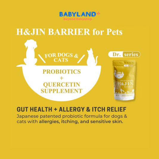 H&JIN Barrier for Pets – Allergy Relief Probiotic | Japan (90 tablets)