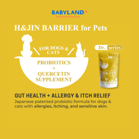 H&JIN Barrier for Pets – Allergy Relief Probiotic | Japan (90 tablets)