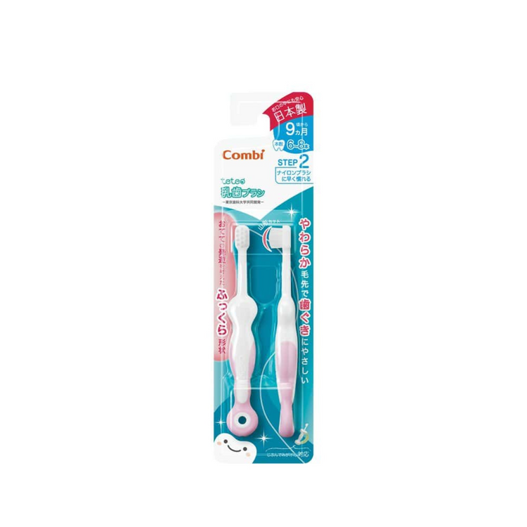 Combi Teteo Baby Toothbrush Step 2 (9m+)