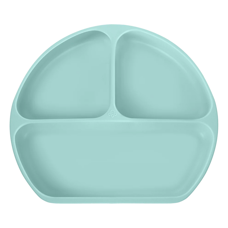 Abiie Octopod Silicone Suction Triangle Plate No Lid