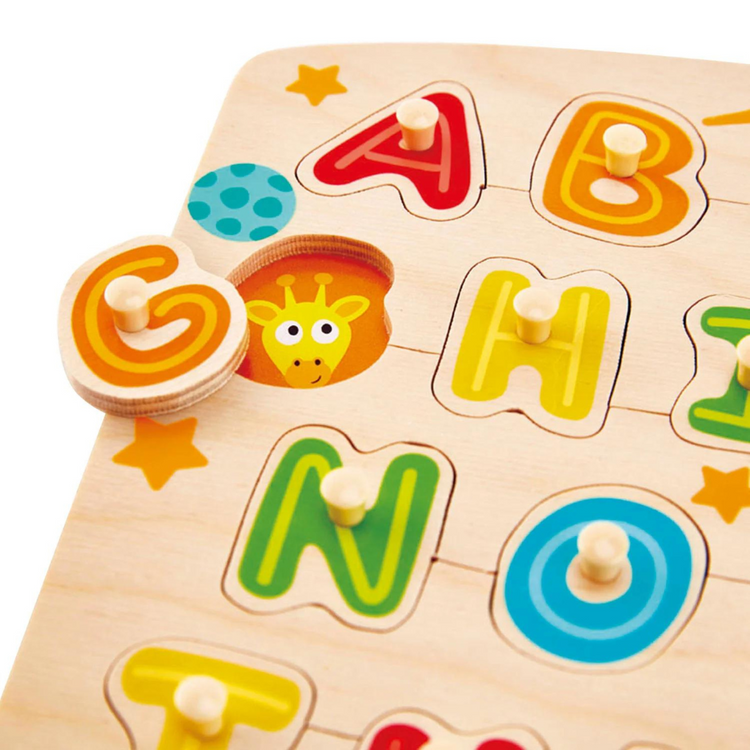 Hape Alphabet Peg Puzzle (3y+)