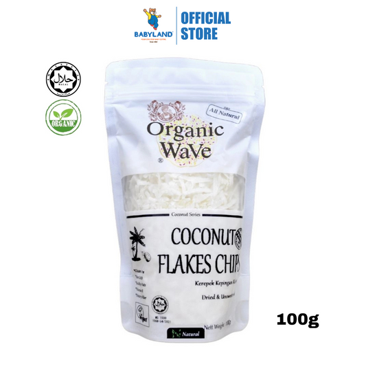 Mamami Organic Wave Coconut Flakes Chips (100g)