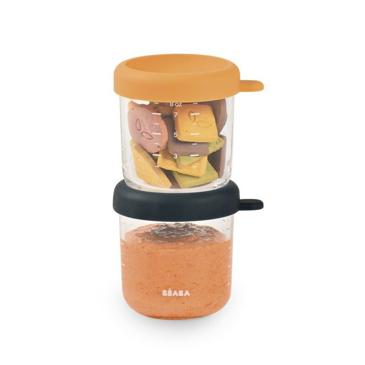 Beaba Glass Containers 250ml (2-pack)