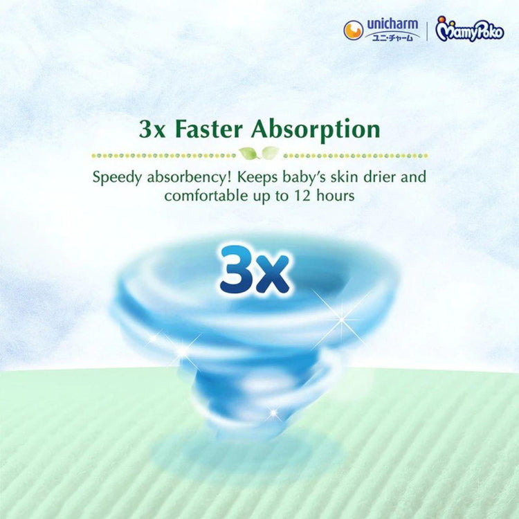 MamyPoko Extra Dry Nature Pants Premium Baby Diapers S46/M38/L32/XL28/XXL20 (1 Pack)