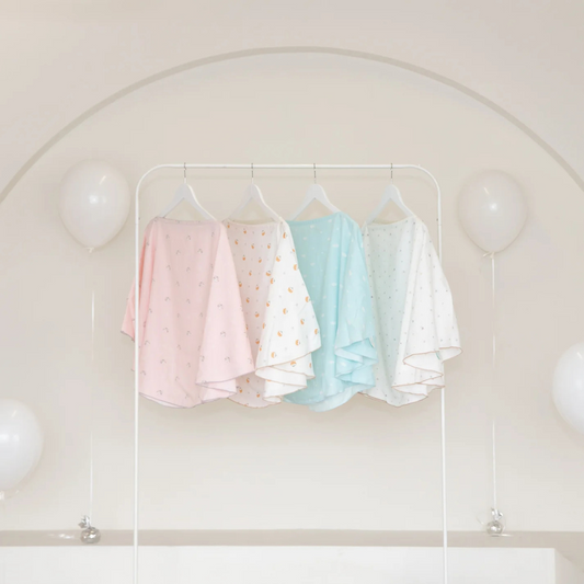 Granny Ben TENCEL Muslin Pocket Poncho