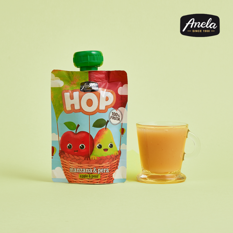 Anela Hop Fruit Puree 100g (6m+) [Halal] /Made in Spain