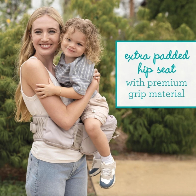 Infantino 300159 Hip Rider Airy 5-In-1 Hip Seat Carrier Suitable For Baby From 3 Months Up To 20.4KG