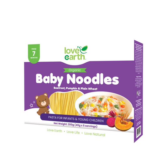 Love Earth Organic Baby Noodles 200g (40g X 5servings) (7m+)