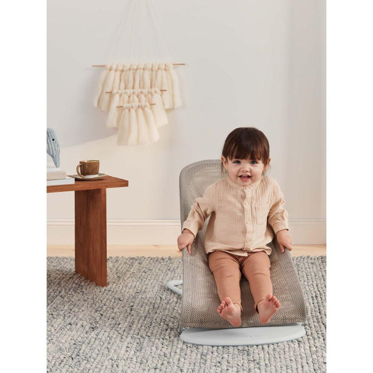 BabyBjorn Bouncer Balance Soft Mesh Grey Frame 8–29 lbs, from 21 in, 0–2 years