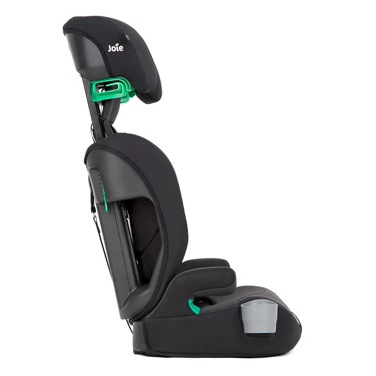 Joie Elevate R129 Car Seat - Shale | Seat Belt Installation (15 months to 12 years)