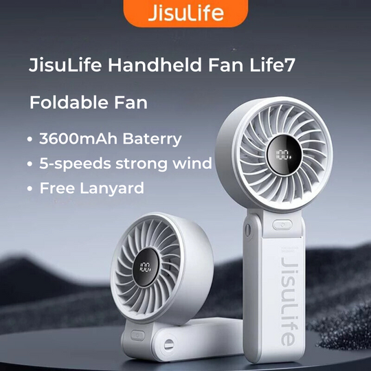 JisuLife Handheld Fan Life7 (3600mAh)