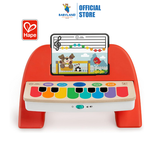 Hape Baby Einstein Cal's First Melodies Wooden Piano 8 Keys Music Toys For Kids Age 6 Month+