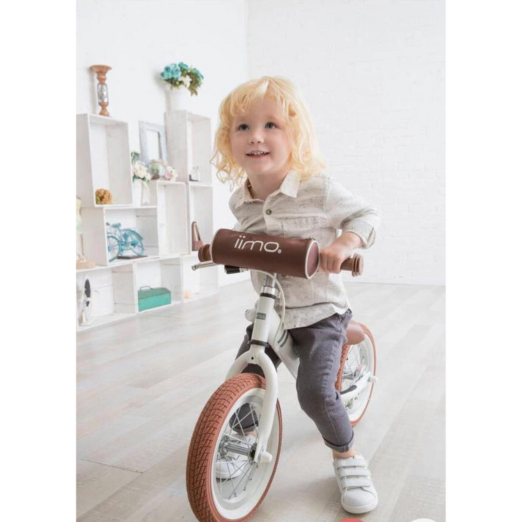 Iimo 12" Balance Bike (Kick Bike) -Alloy (White)