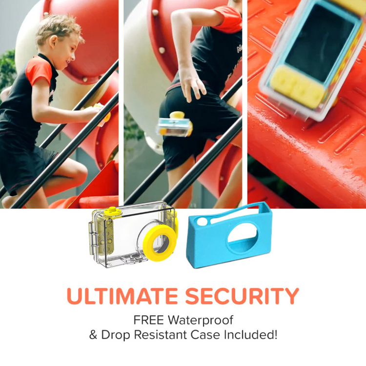 myFirst Camera 2 8MP Underwater Camera Diving IPX8 Waterproof Cute Digital Kids Camera Toys (10ft/3m) Gifts Kids