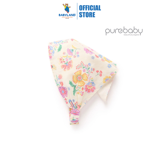Purebaby Organic Mexican Floral Kerchief Headband