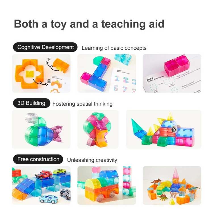 Mideer Creative Magnetic Building Blocks 46 pcs