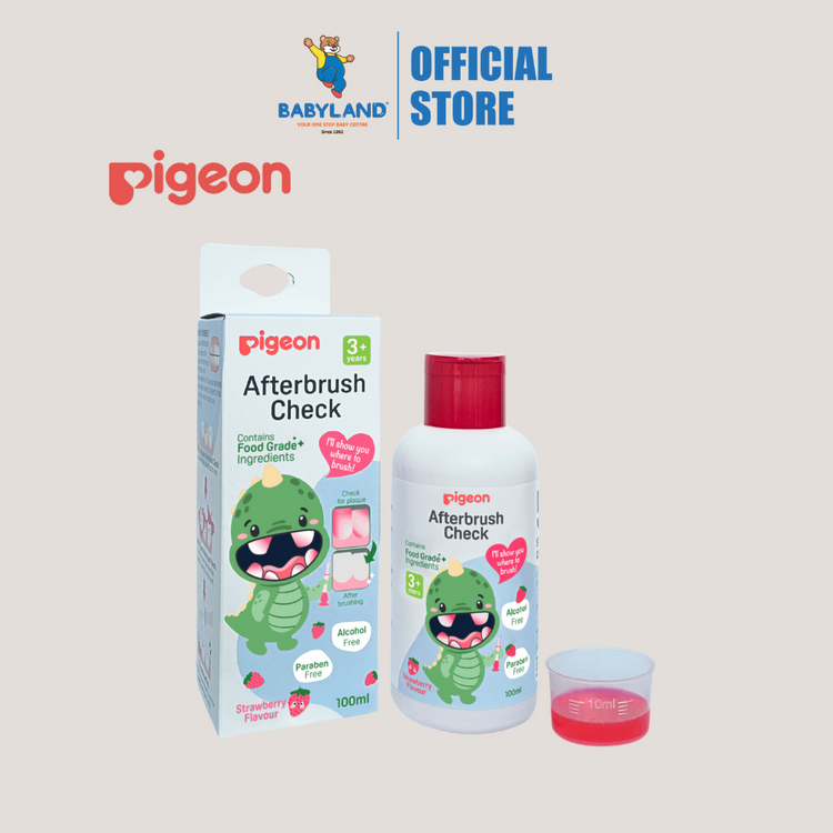 Pigeon Afterbrush Check Strawberry 100ml