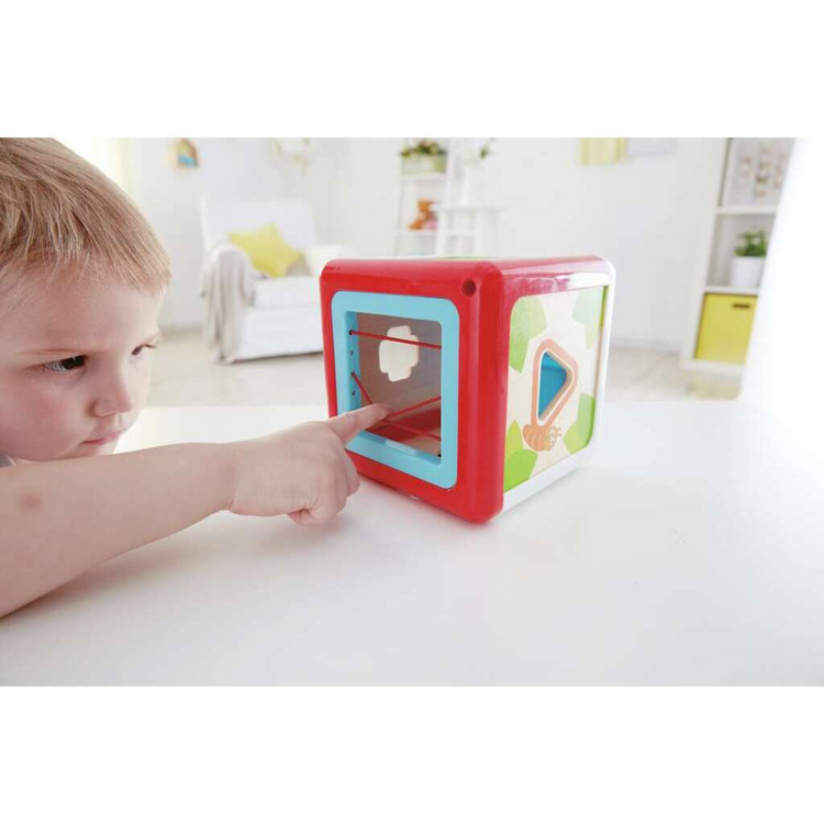 Hape 0507 Shape Sorting Box From 12 months