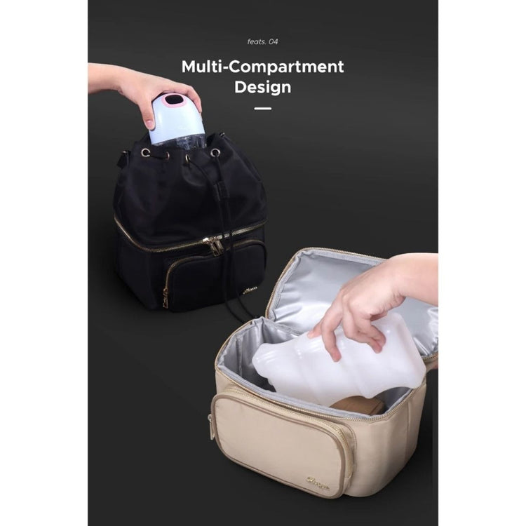 Shapee Exclusive Le Mère Duet Shoulder Bag 3.0 - Breast Milk Bag, Cooler Bag , Picnic Bag