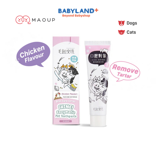 Maoup MAOWASH SHINE! Enzymatic Pet Toothpaste (75g)