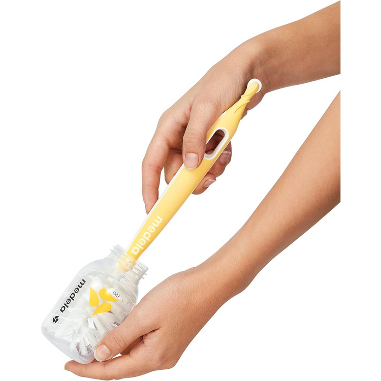 Medela Quick Clean Bottle & Teat Brush With Stand