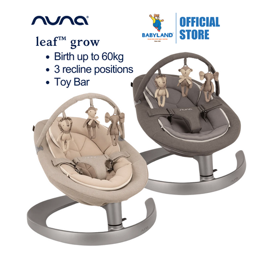 Nuna LEAF™ Grow Baby Seat & Rocker with Toy Bar