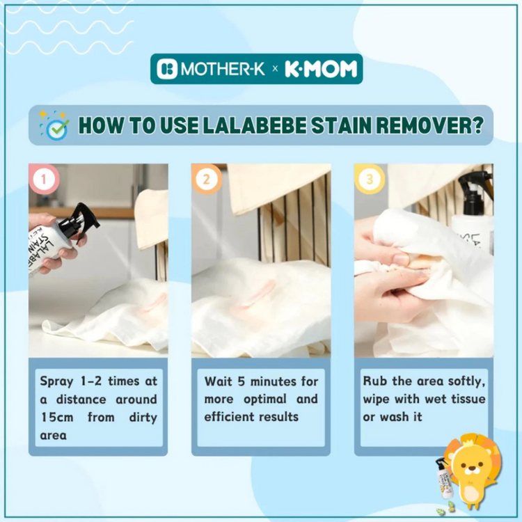 K-Mom Lalabebe Stain Remover 280ml