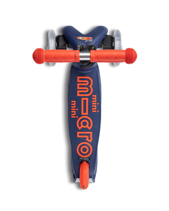 Micro Mini Deluxe Foldable Scooter-Navy Blue (2-5yrs)