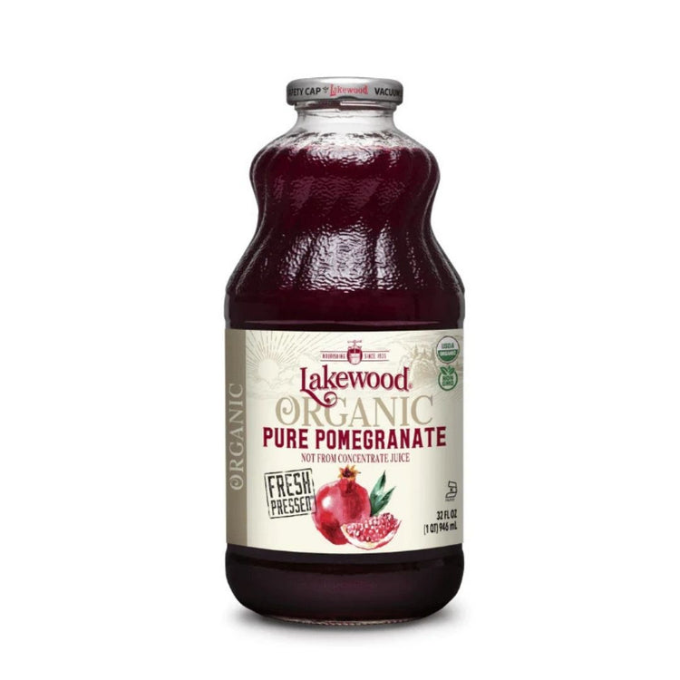 Lakewood Organic Pure Pomegranate Gluten Free Juice (32oz)