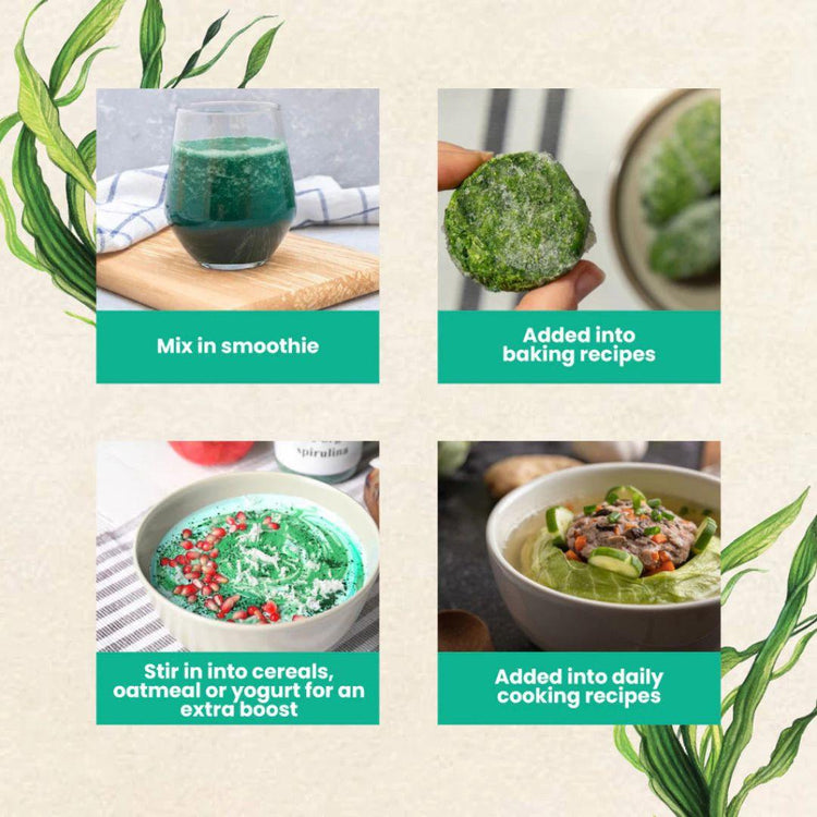 Love Earth Organic Spirulina Powder 185g