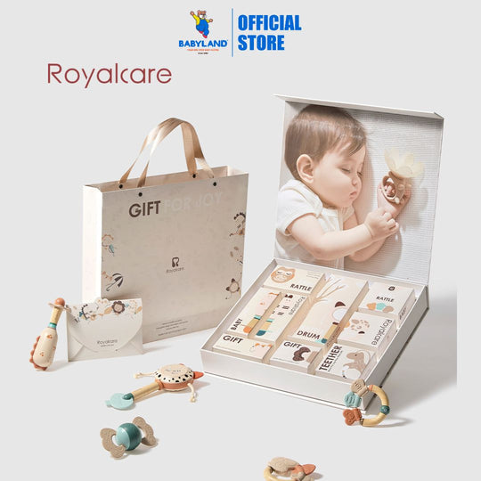 Royalcare Baby Rattle Gift Set (9Pcs)
