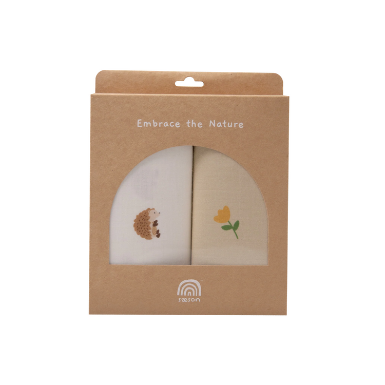 Saeson Swaddle Cloth 100% Tencel (47" x 47") (2-pack)