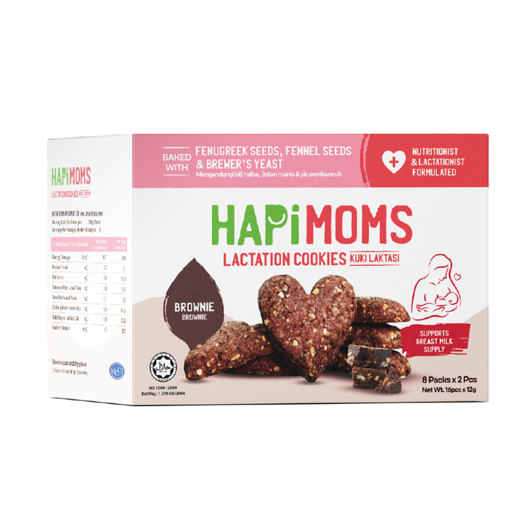 Hapimoms Lactation Cookies Milk Booster 192g (24g x 8)