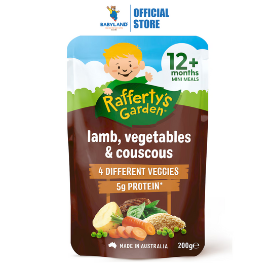 Rafferty's Garden Lamb, Vegetables & Couscous 200g (12m+)