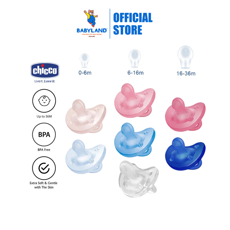 Chicco PhysioForma Soft Silicone Soother (1pc)