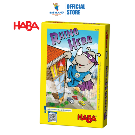 Haba Rhino Hero Stacking Cards Game (5Y+)