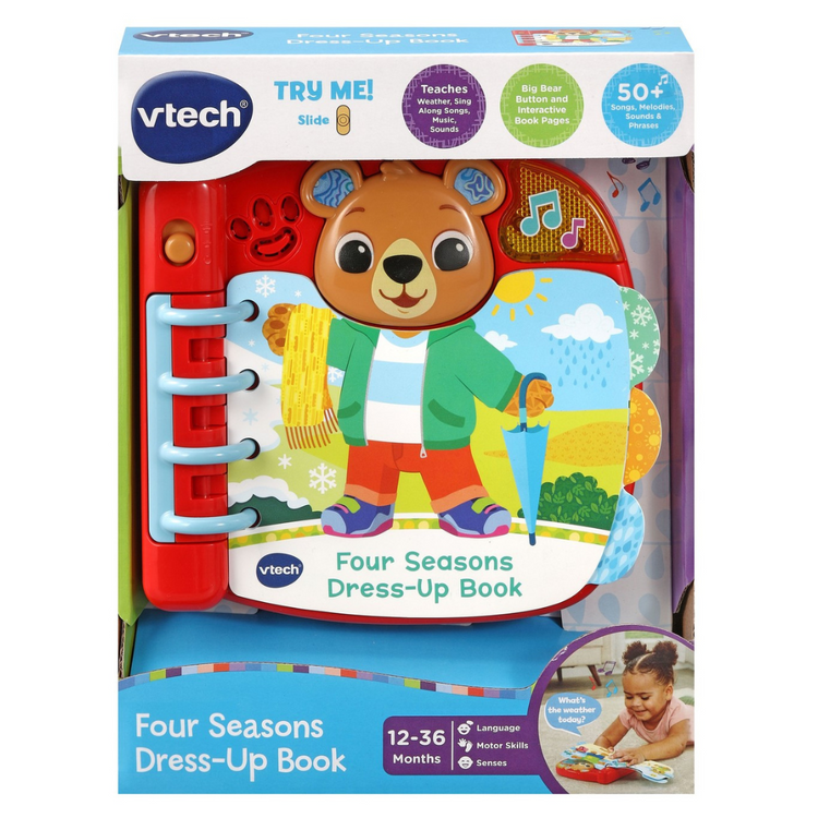 Vtech Four Seasons Dress-Up Book ( 12 to 36 Months )