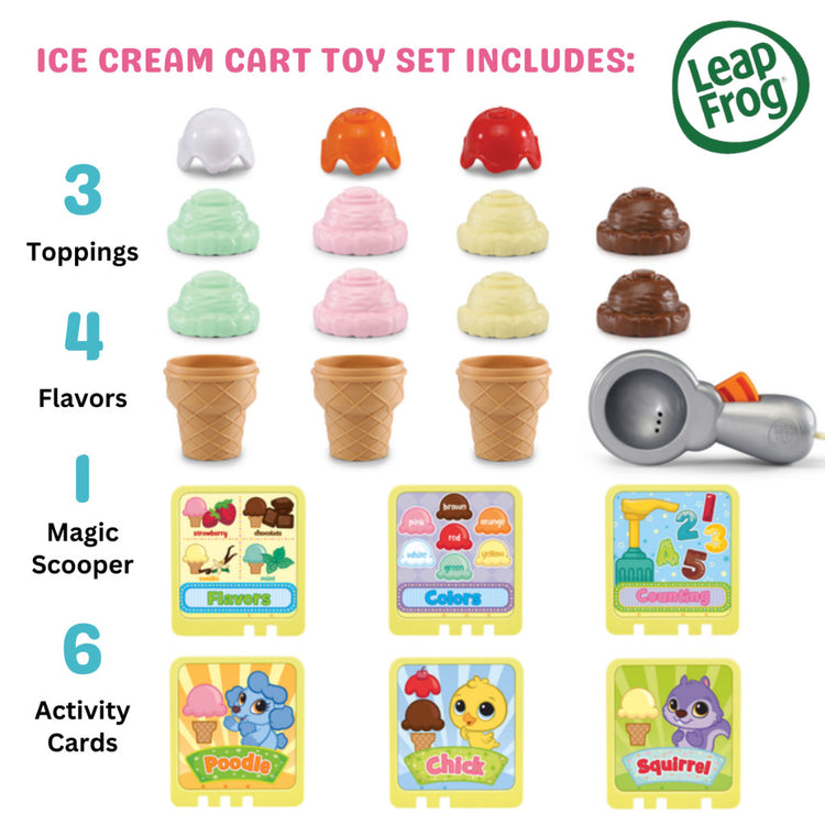 LeapFrog Scoop & Learn Ice Cream Cart 2y+