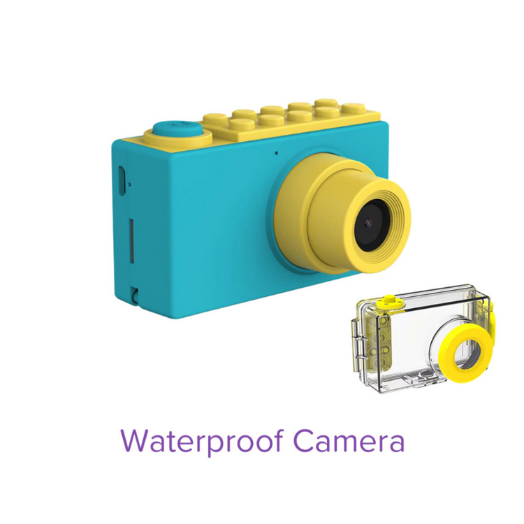 myFirst Camera 2 8MP Underwater Camera Diving IPX8 Waterproof Cute Digital Kids Camera Toys (10ft/3m) Gifts Kids