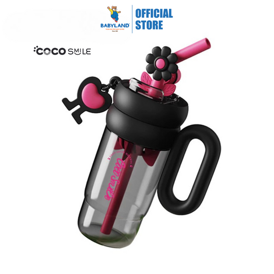 Cocosmile 8311 Flower Twirling Cup with Handle 1000ml - Black