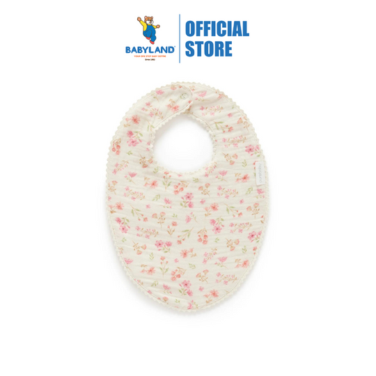 Purebaby Organic Seaside Bib - Seaside Floral