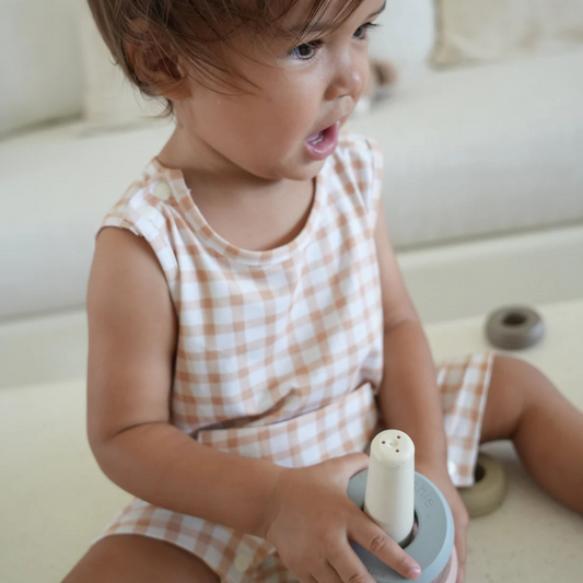 Joey & Mom Sleeveless Bamboo Romper