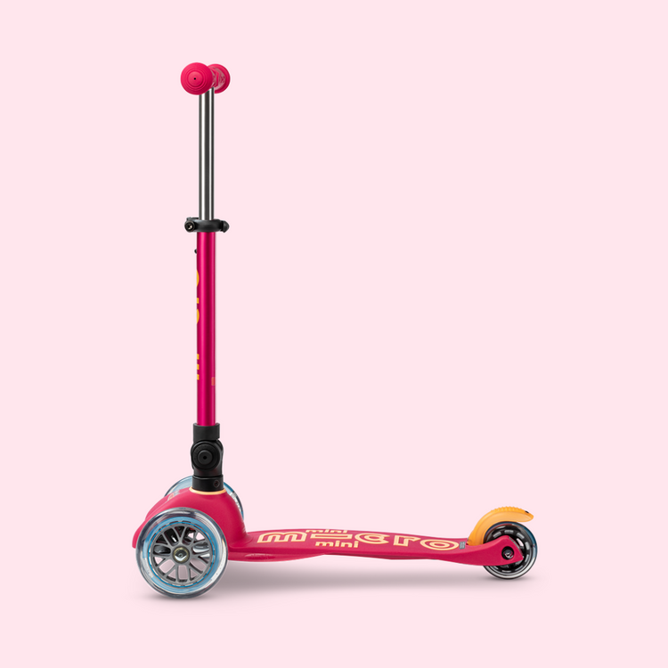 Micro Mini Deluxe Foldable Ruby Red Scooter (2-5yrs)