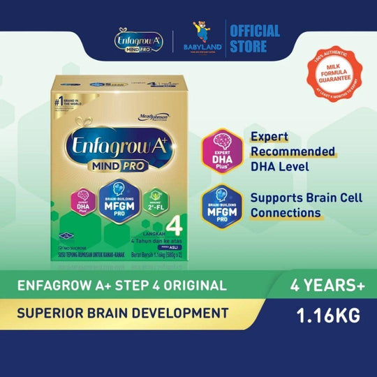 Enfagrow A+ Mind Pro Step 4 (4Y+) Original Milk Formula Powder (1.16kg)